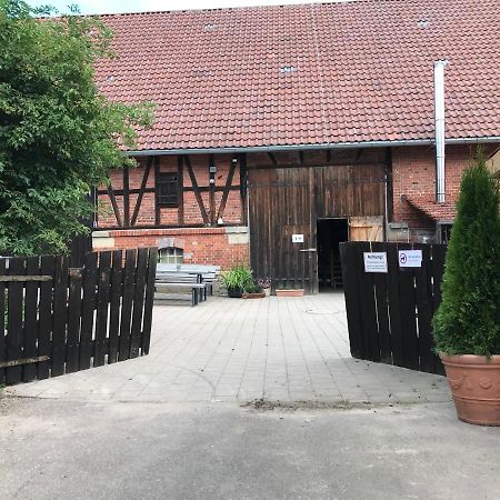 Heuhotel beim Gnadenhof Murrhardt Exterior foto